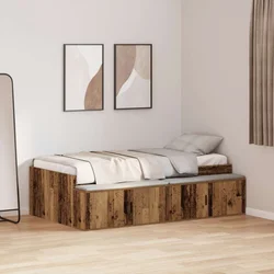 Krevetna konstrukcija Staro drvo 70 x 190 cm Konstruirano drvo