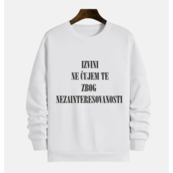 MAFIMI Duks Izvini ne čujem te zbog nezainteresovanosti, Beli
