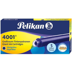 NN VLOŽEK ZA nalivno pero PELIKAN MODRE 1/5- daljše
