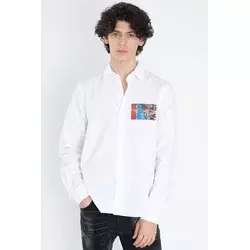 Kenzo Muška košulja FC55CH4035DE-01B, Bela