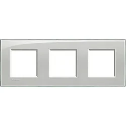 LIVING LIGHT POKROVNI OKVIR 2+2+2 LEDENO SIVI