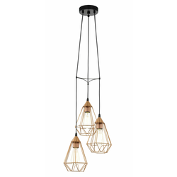 Eglo 94196 - Luster TARBES 3xE27/60W/230V