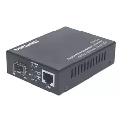 Intellinet 510493 1000Mbit/s Multi-mode,Single-mode Black network media converter
