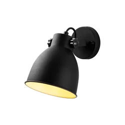 OPVIQ Vall Lamp zidna crna lampa Spotkafasi 13793