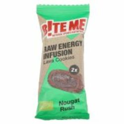 BIO PRESNI PIŠKOT NOUGAT RUSH LAVA COOKIES, BITE ME, 2X20G