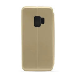 Maska za telefon ROYAL FLIP COVER za Samsung S9/G960F, Zlatna