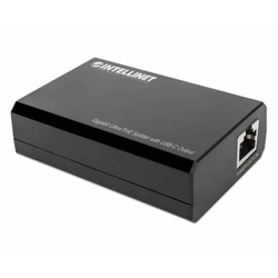Intellinet Gigabit Ultra PoE Splitter with USB-C Output