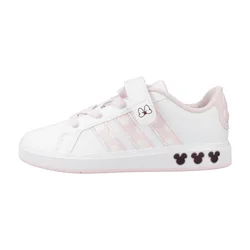 Adidas Patike za devojčice Grand Court Minnie EL K, JR8134, Belo-roze