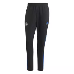 adidas MUFC PRE PNT, muške pantalone, crna HT4287