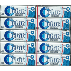 Žvečilni gumi Wrigleys Orbit Sweetmint karton 30 kosov 420 g