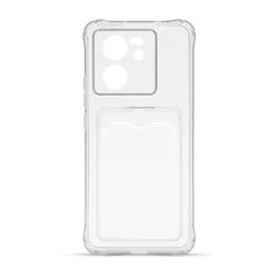 Futrola Clear Wallet za Xiaomi Redmi 13T, Bela