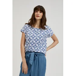 Marisse Womens Blouse L-Ts-4372 White