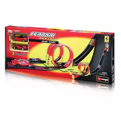 Burago Ferrari 1:43 Dual Loop Playset BU31216