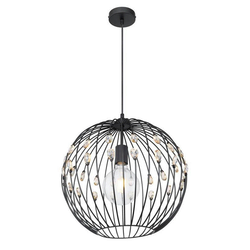 Globo 16029H1 - Luster na sajli HANAKO 1xE27/60W/230V, prečnik 40 cm
