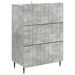 Ormar s ladicama Betonska siva 66 x 34,5 x 92 cm