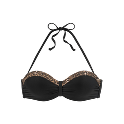LASCANA Bikini zgornji del Adele, črna