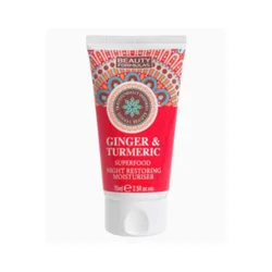 Beauty Formulas Ginger&Turmeric Noćna krema za lice , 75 ml