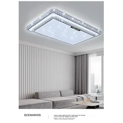 Micoe Plafonska lampa LED, 130 W, Bela