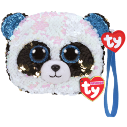 TY PLI&SCARON; Sjajna plišana tašna panda Bamboo