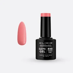 Elixir Gel lak Semi 833, Tango Pink, 8ml