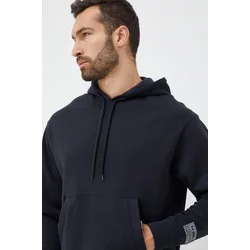 Bluza Under Armour moška, črna barva, s kapuco
