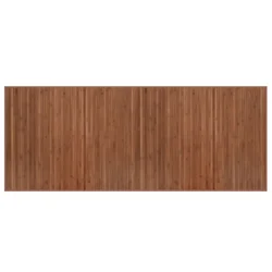 Vidaxl Preproga pravokotna rjava 80x200 cm bambus