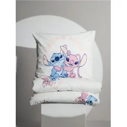 Sinsay - Set posteljine od pamuka Lilo & Stitch - šareno