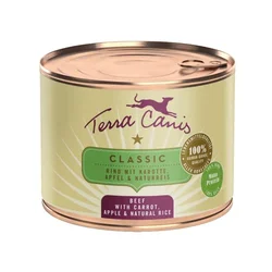 Terra Canis ?Beef with carrot, apple & natural rice 200 g