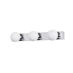 Brilagi - LED kupatilsko osvetljenje za ogledalo HOLLYWOOD 3xLED/3W/230V IP44 hrom