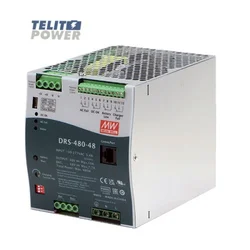 Mean Well DRS-480-48 DIN-šinsko napajanje sa UPS funkcijom za sigurnosne sisteme ( 4666 )
