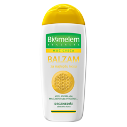 Biomelem Moć cveća Balzam za kosu sa medom, 222 ml