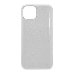 Maska Crystal Dust za iPhone 14 Plus srebrna.