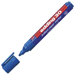 Marker briljant za papir 1,5-3mm edding 30 plavi