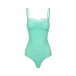 cfab Oblikovanje postave Bodysuit Sculpting Shapewear mit Lace meta