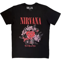 Nirvana Heart Shaped Box Black XL Majica