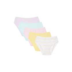 Penti Spodnjice PENTI Gestreifte Slips im 5er-Pack mešane barve