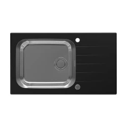 Alveus Sudopera Glassix Up 40, Saten, Crna