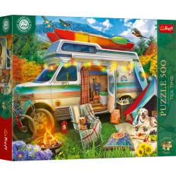 TREFL Puzzle Tea Time: Camper 37611 - 500 delova