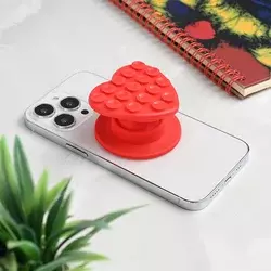 Stiker za mobilni telefon Magnetic Heart, Crveni