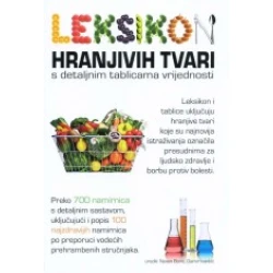 Leksikon hranjivih tvari s detaljnim tablicama vrijednosti