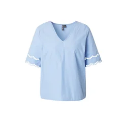 PIECES Bluza PCSARA  svetlo modra