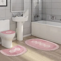 Lessentiel Maison Set 3 prostirke za kupatilo Bež