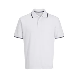 JJ REBEL Muška polo majica 12271166, Bela