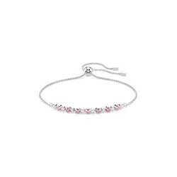 Swarovski zapestnica ženska kovinska s kubičnim cirkonijem MATRIX