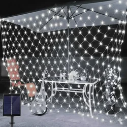 Solarna bela LED mreža 1.5x1.5m