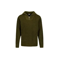 No Excess Pulover temno zelena