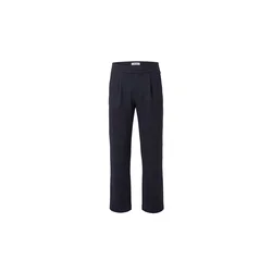 DAN FOX APPAREL Hlače Bent mornarska