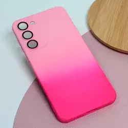 TERACELL Maska Rainbow Spring za Samsung S916B Galaxy S23 Plus ružičasto-roze