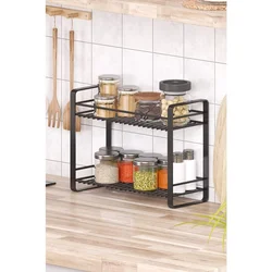 Hanah Home kuhinjska polica Dh Organizer, 33 cm, crna