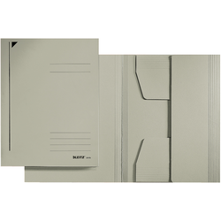 LEITZ Pravna mapa LEITZ, DIN A4, karton 430 gsm, siva, (21652607)
